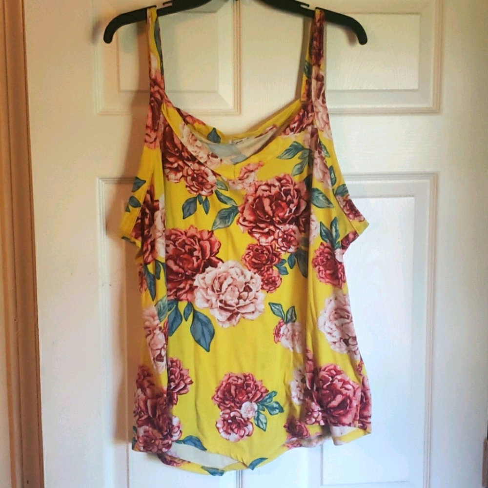 Yellow tank top